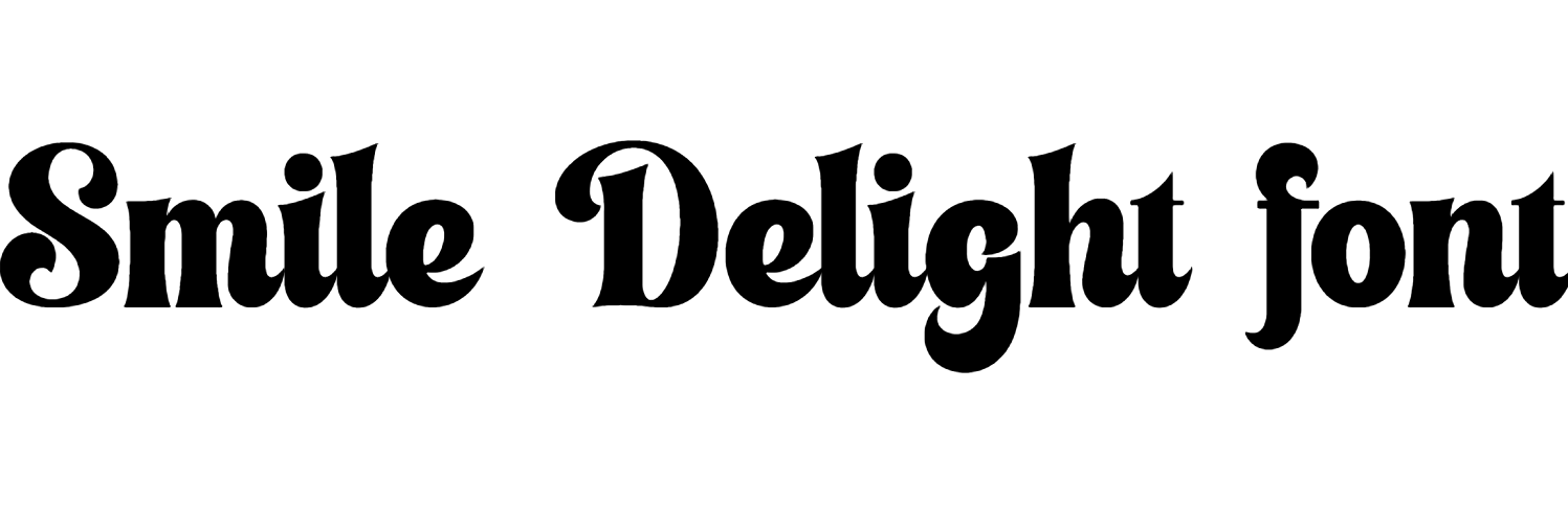 Smile Delight font download