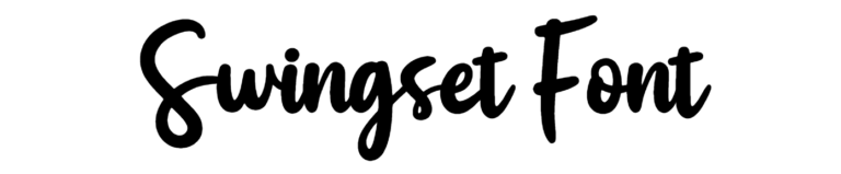 Swingset Font Download