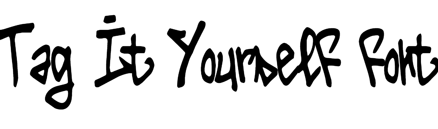 Tag It Yourself font download