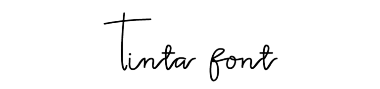 Tinta font download