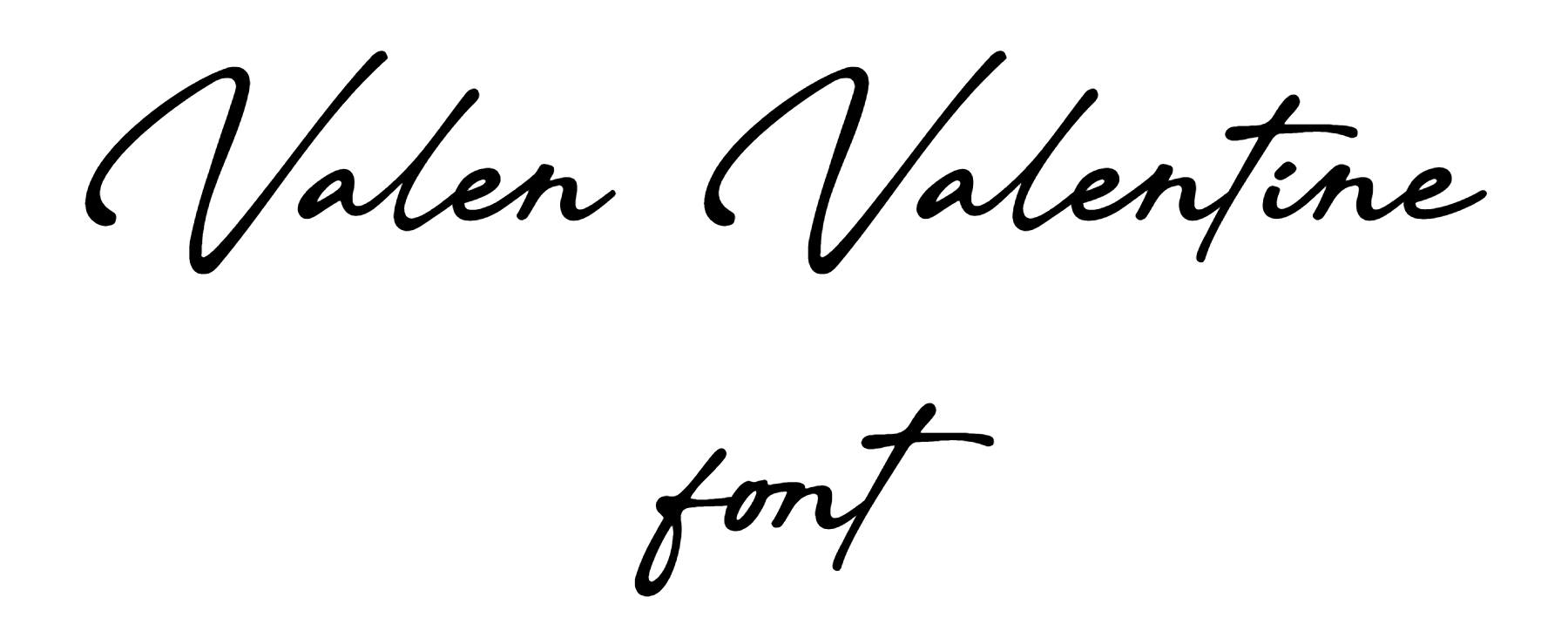 Valen Valentine font download
