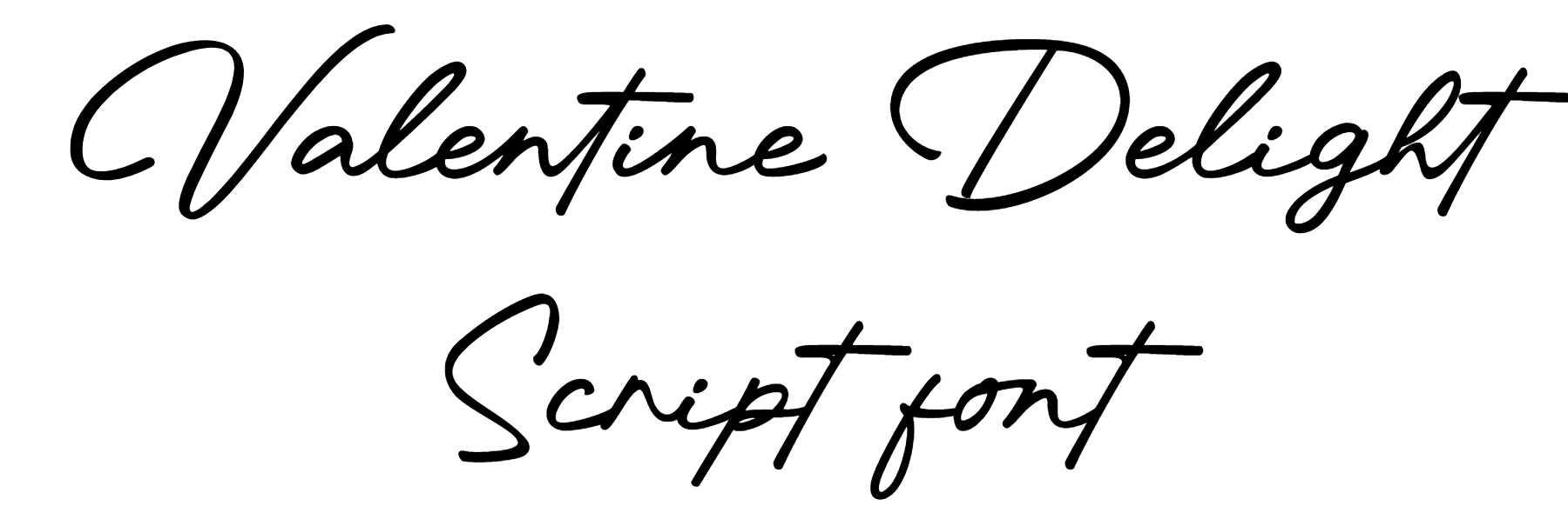 Valentine Delight Script font download