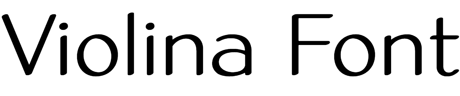 Violina font download