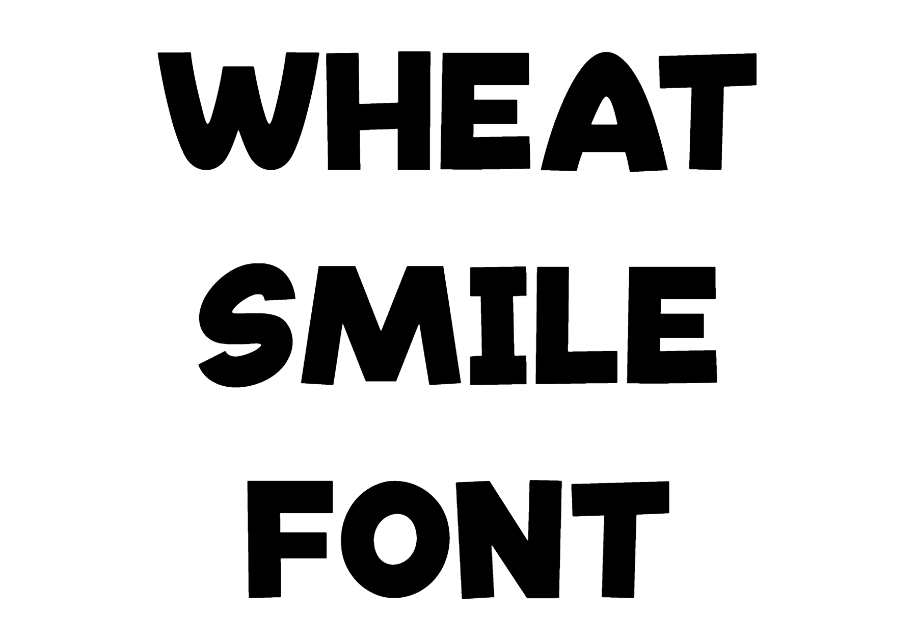 Wheat Smile Font Download