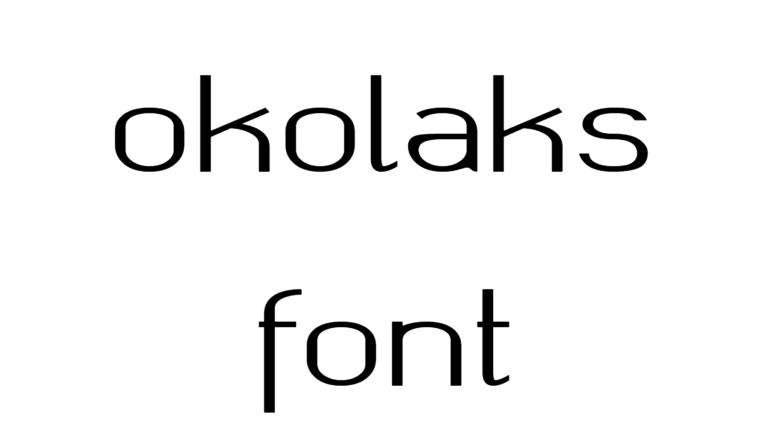 okolaks font download