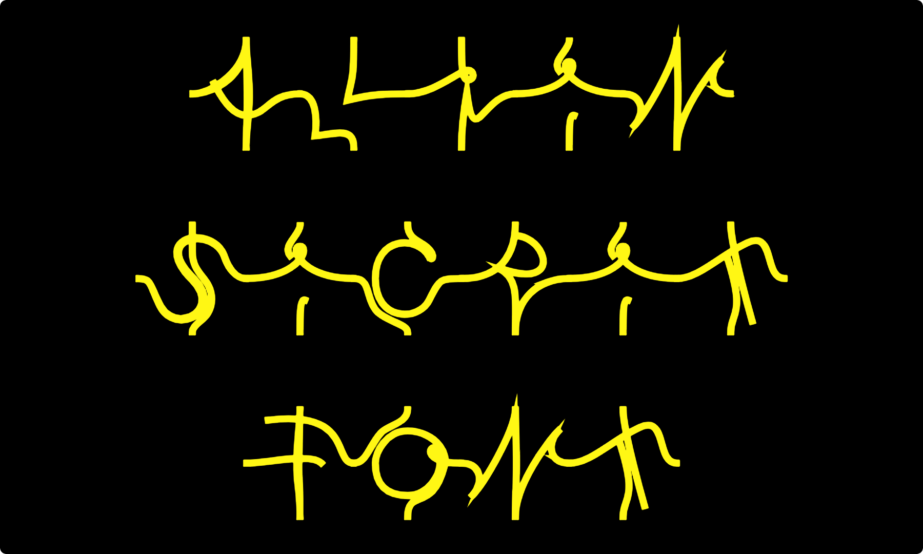 Alien Secret Font Download