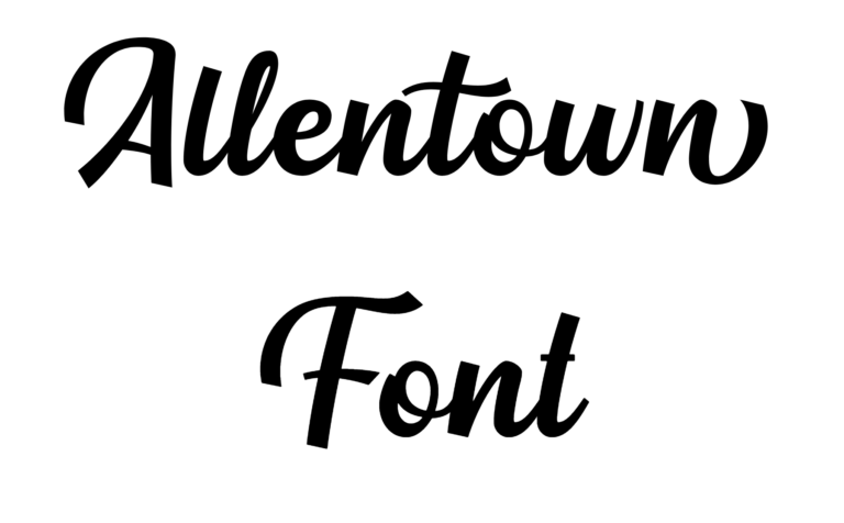 Allentown Font Download