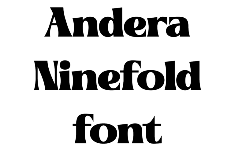 Andera Ninefold font download