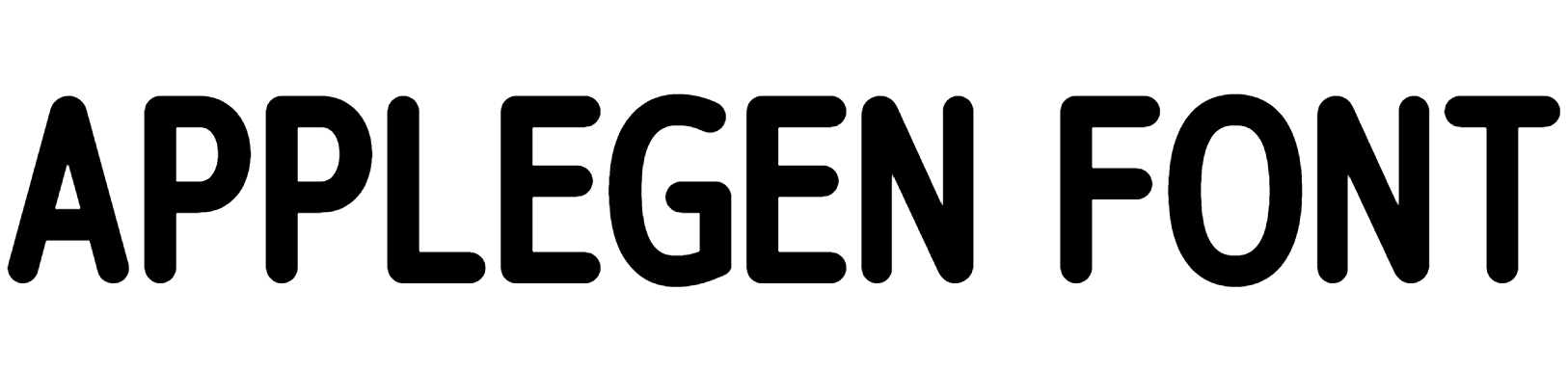 Applegen Font Download