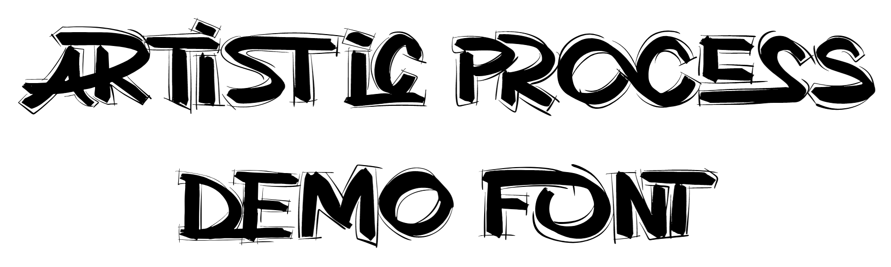 Artistic Process Demo Font Download