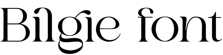 Bilgie font download