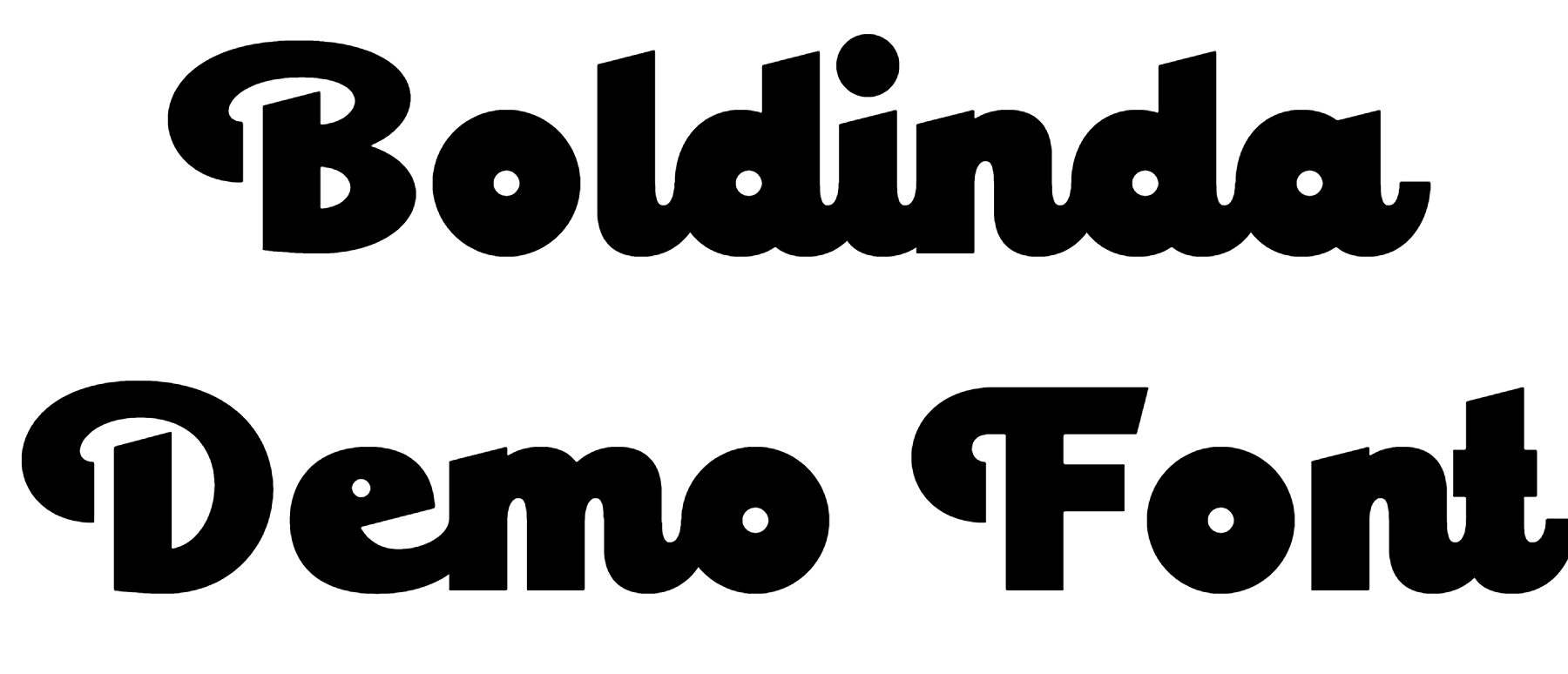 Boldinda Demo Font Download
