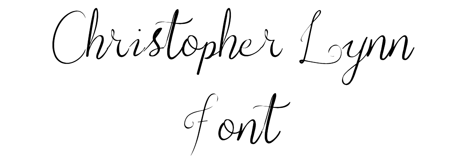 Christopher Lynn Font Download