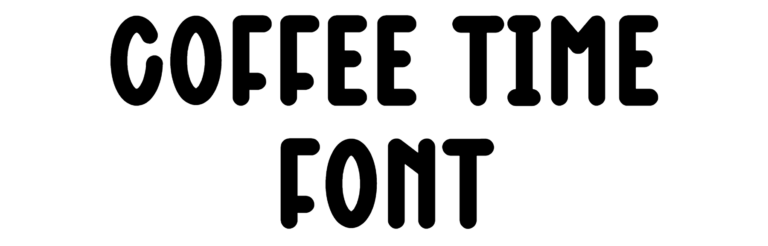 Coffee Time Font Download
