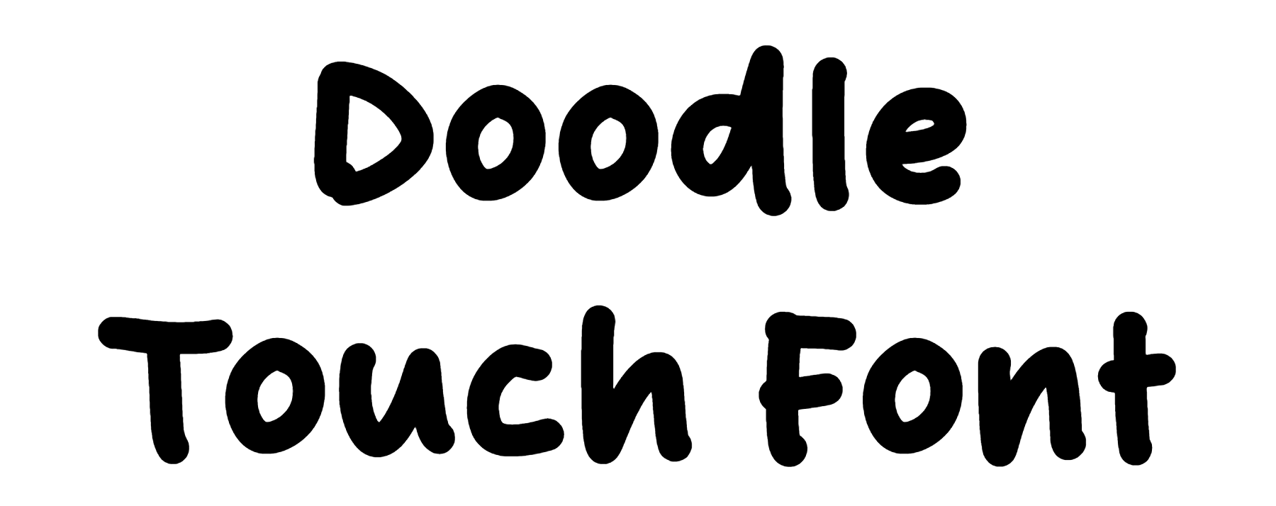 Doodle Touch Font Download