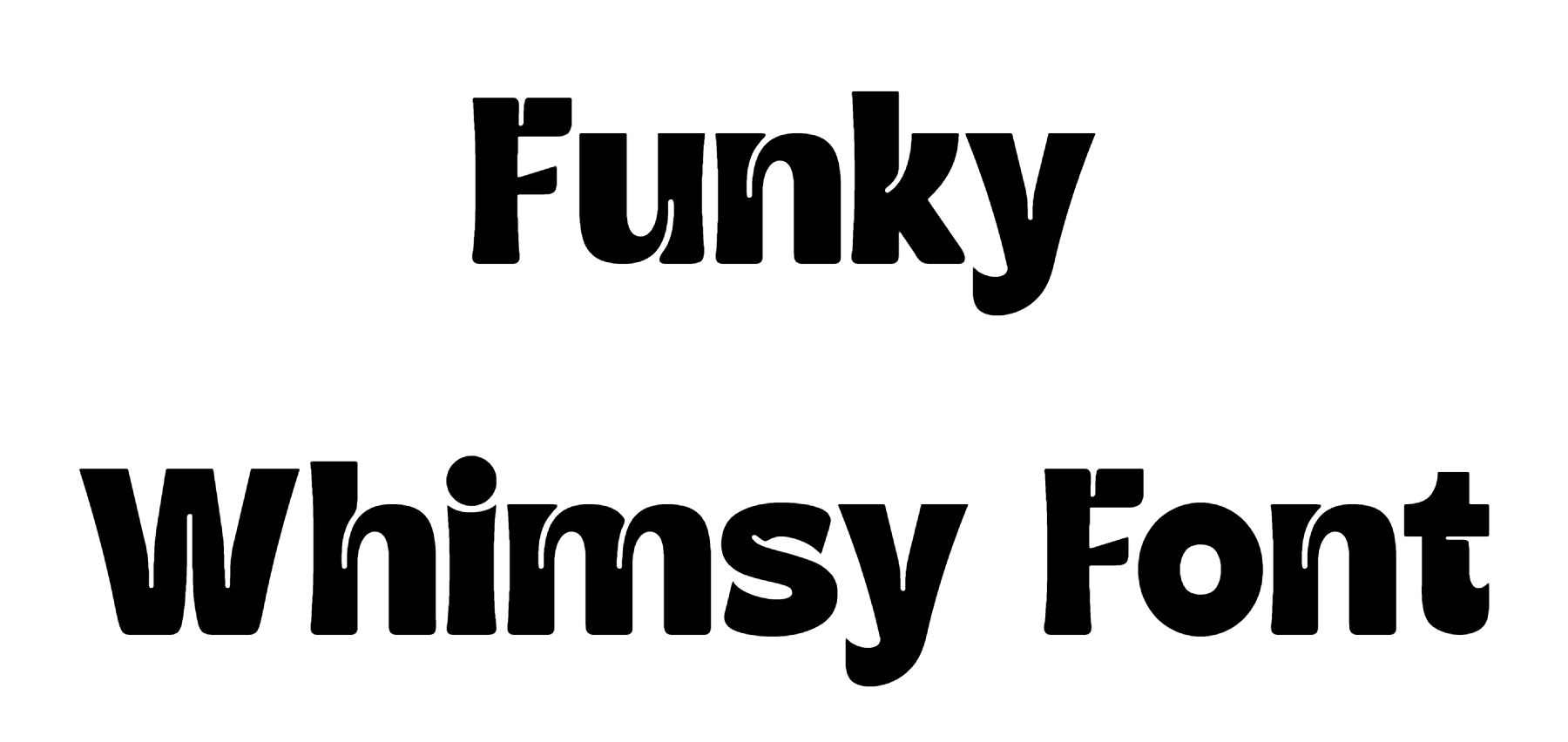 Funky Whimsy Font Download