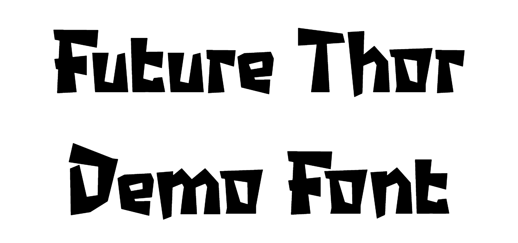Future Thor Demo Font Download
