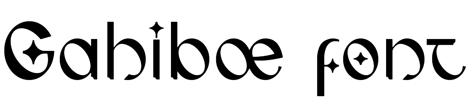 Gahiboe font download