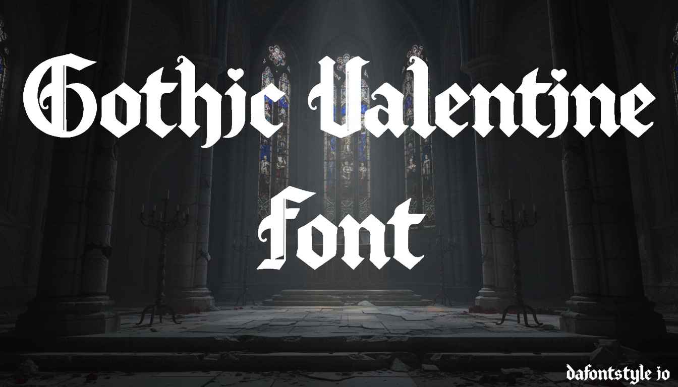 Gothic Valentine Font Download