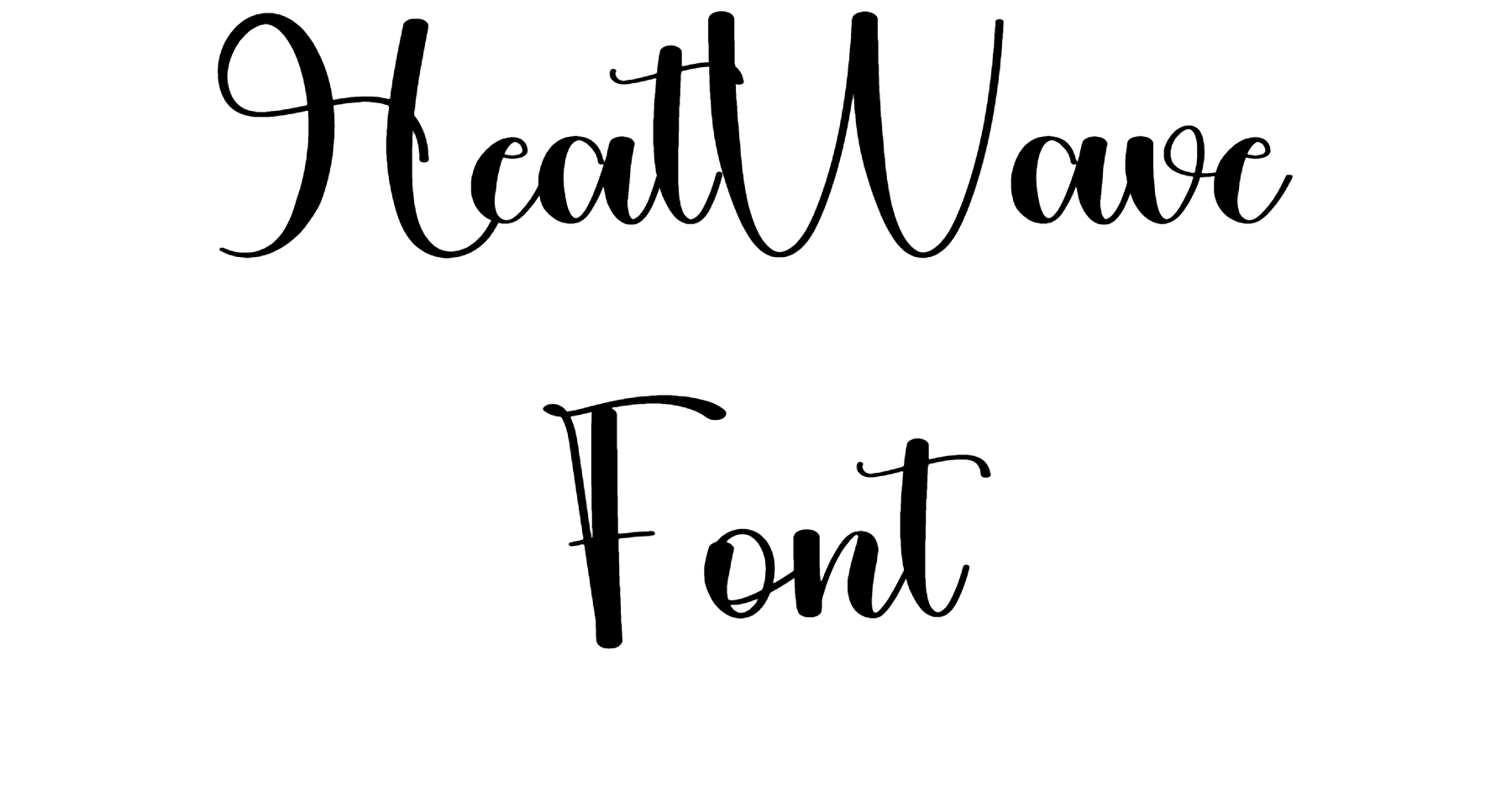 HeatWave Font Download