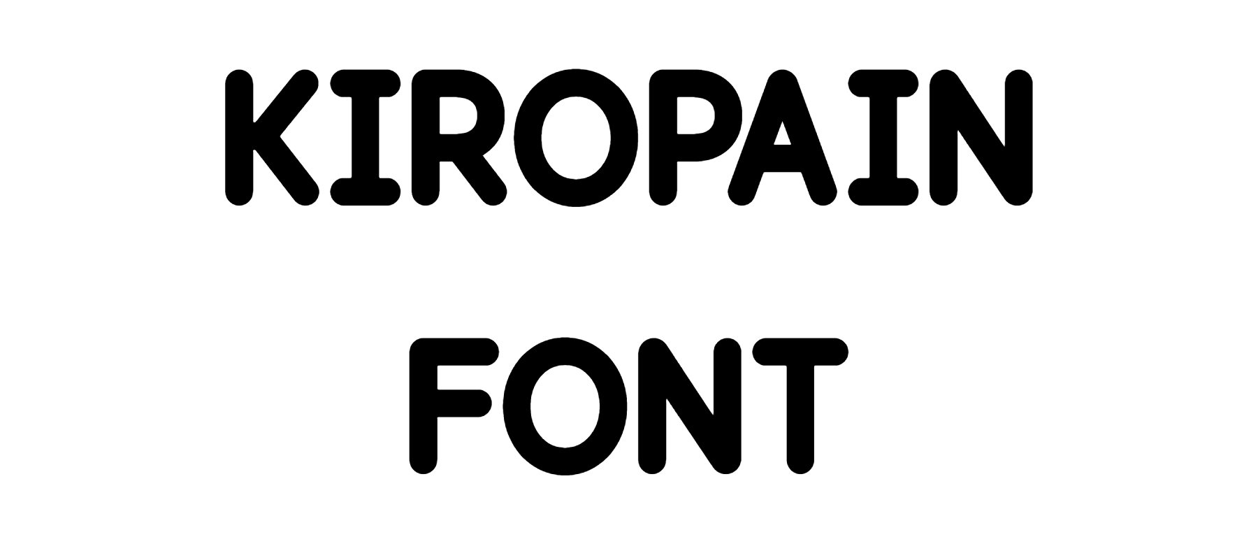 KiroPain Font Download