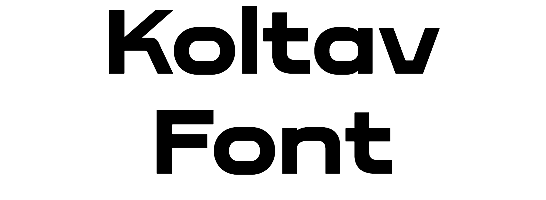 Koltav Font Download
