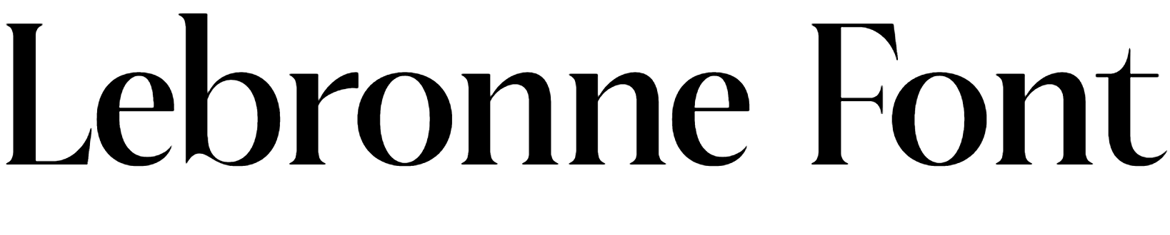 Lebronne Font Download