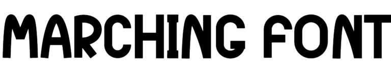 Marching Font Download