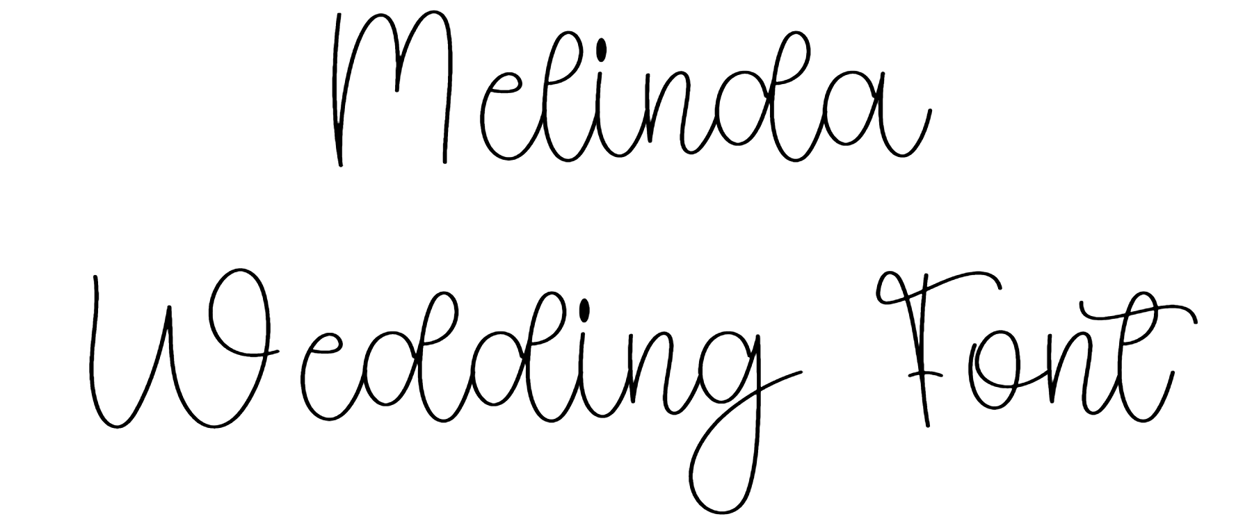 Melinda Wedding Font Download