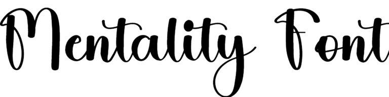 Mentality Font Download