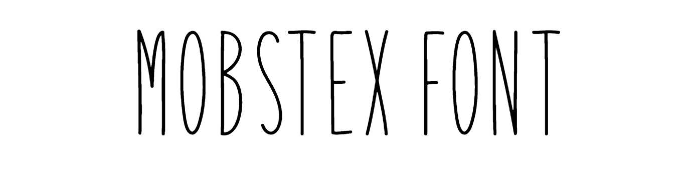 Mobstex Font Download
