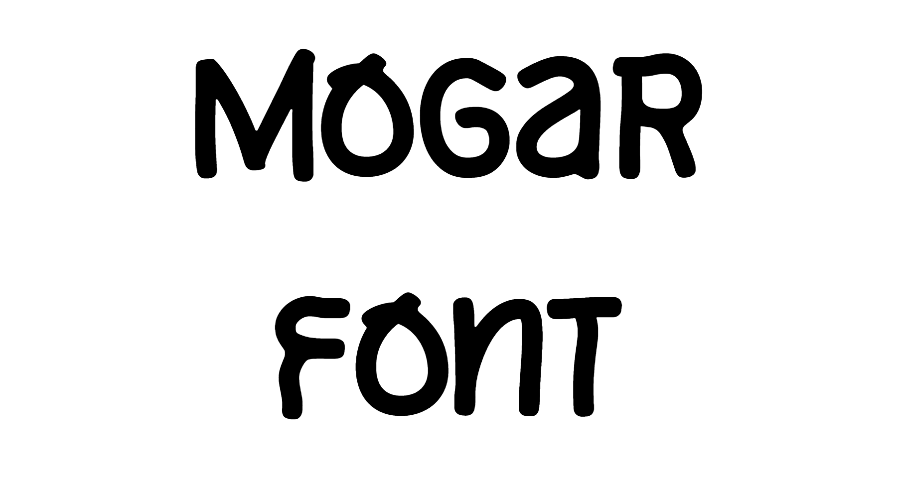 Mogar font download