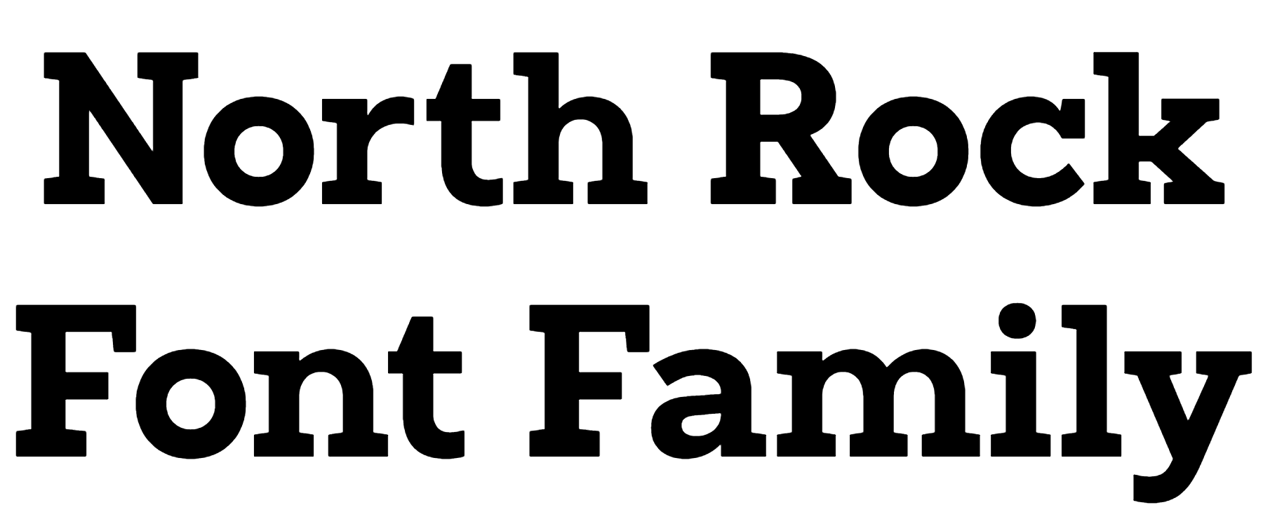North Rock Font Family Download