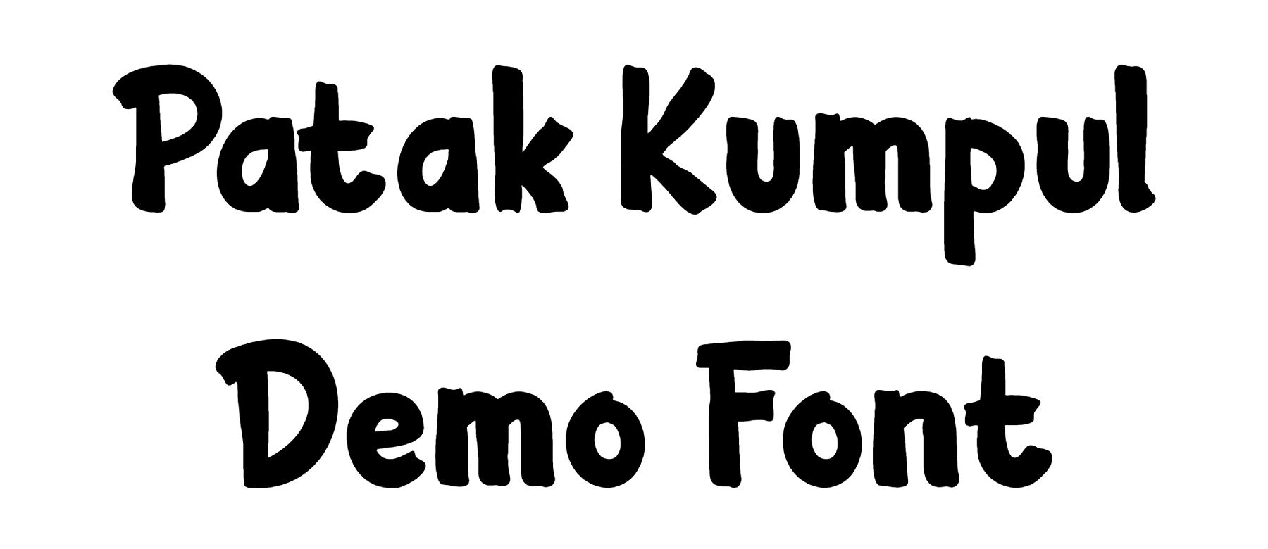 Patak Kumpul Demo Font Download