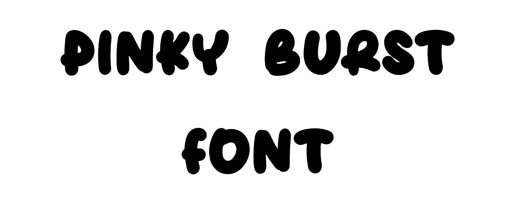 Pinky Burst font download