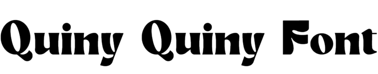 Quiny Quiny Font Download