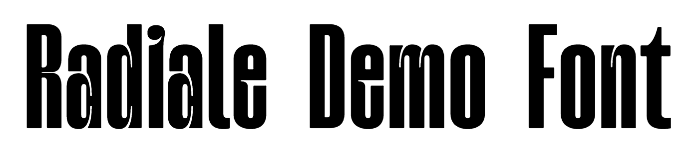 Radiale Demo Font Download