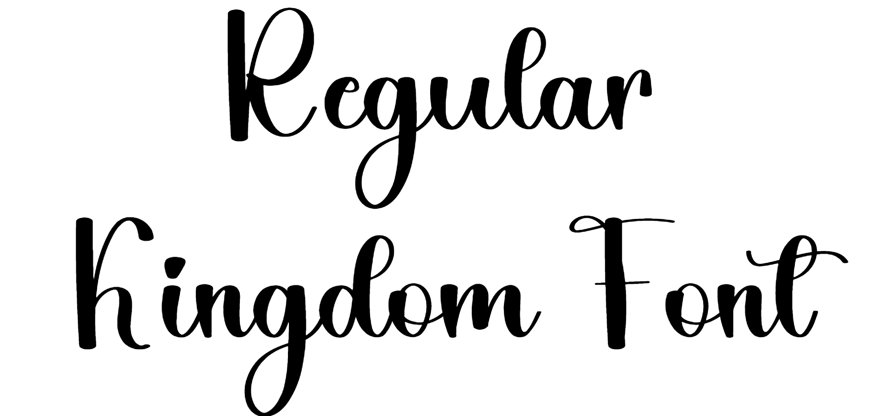 Regular Kingdom Font Download
