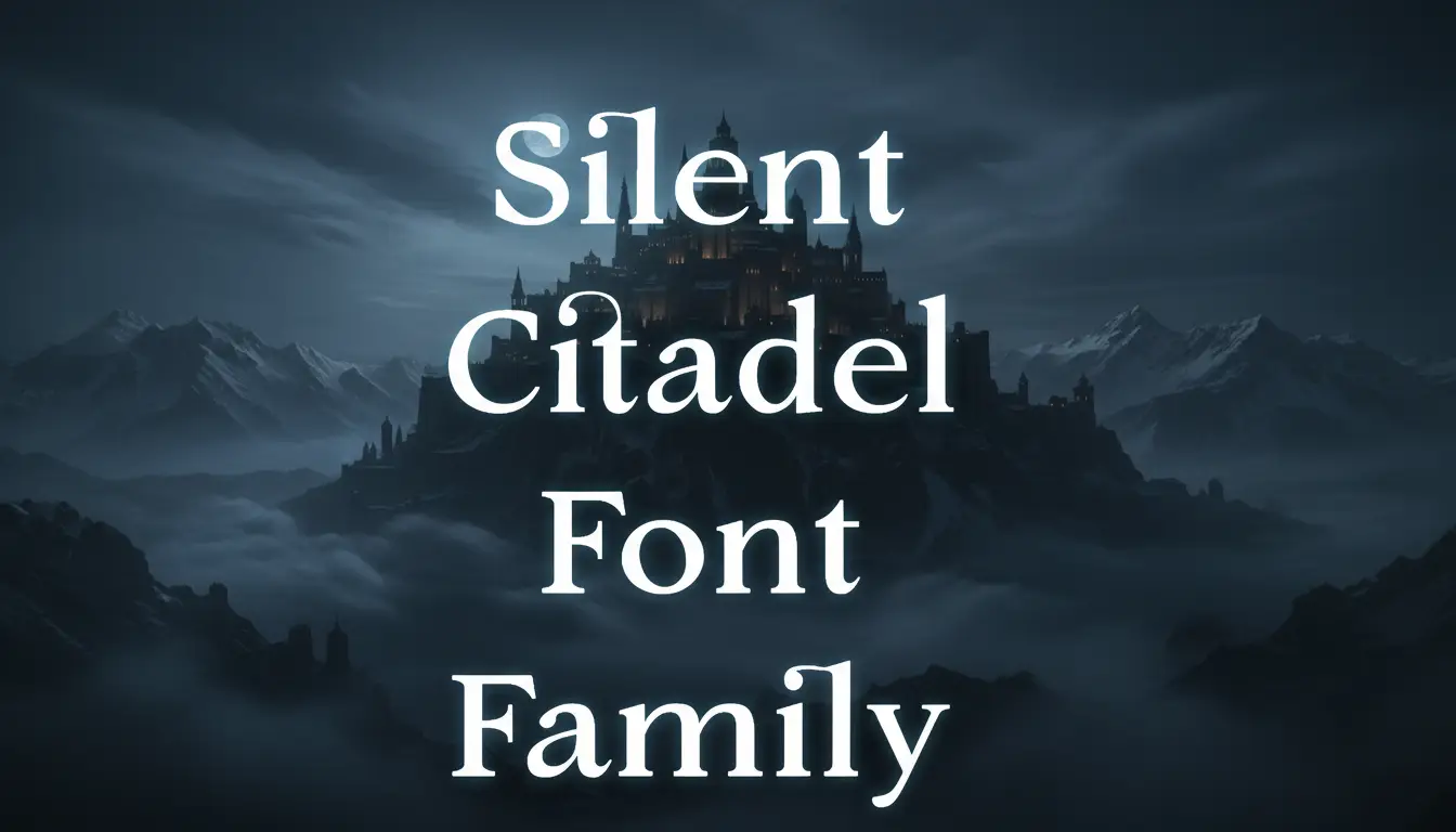 Silent Citadel Font Family