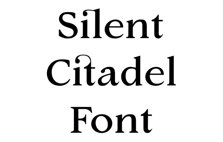 Silent Citadel Font Download