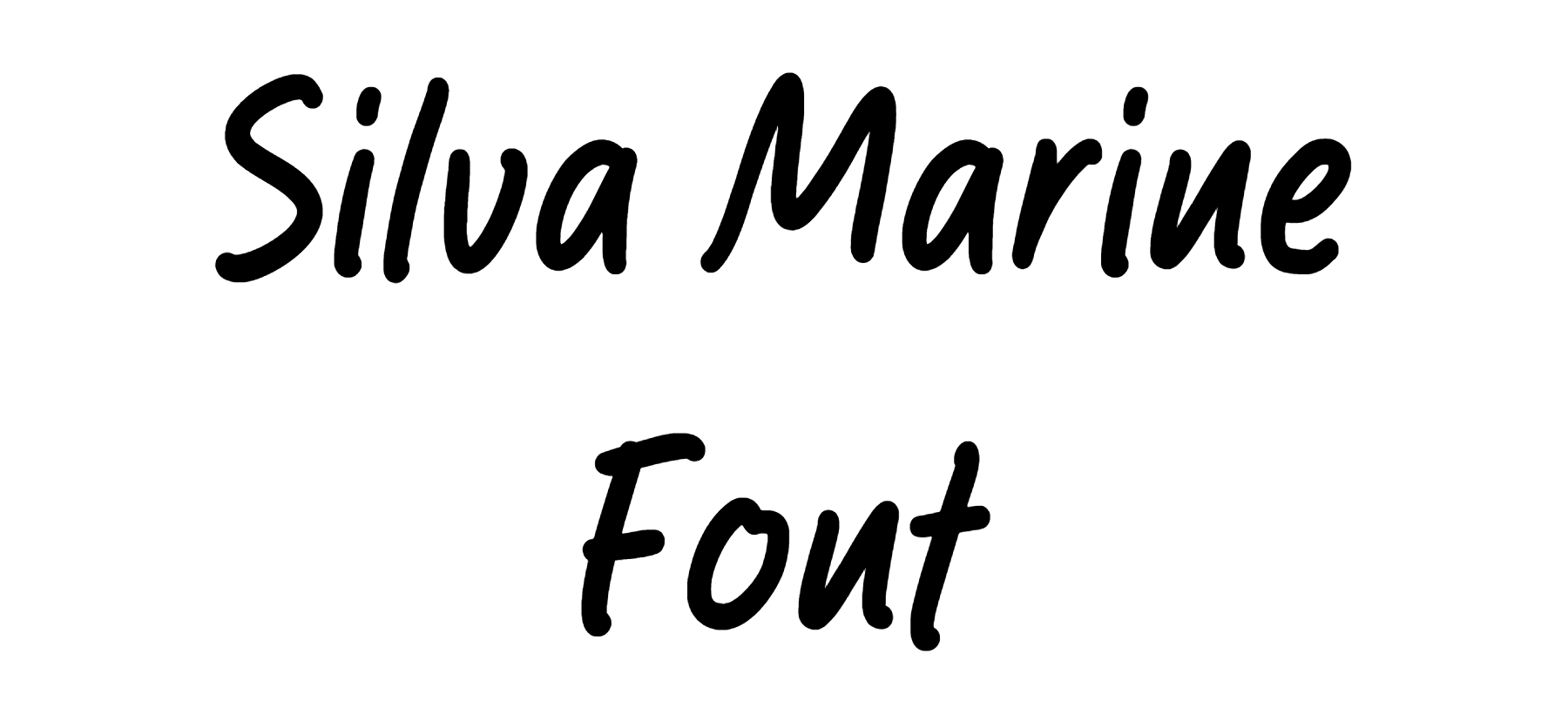Silva Marine Font download
