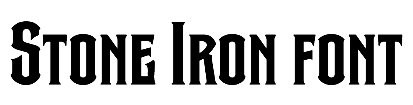 Stone Iron font download