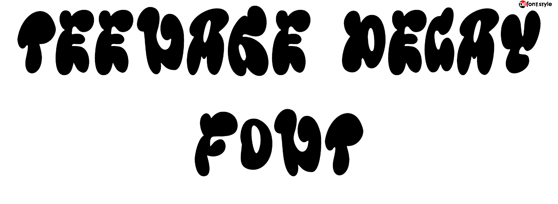 Teenage Decay font download