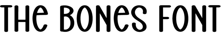 The Bones Font Download