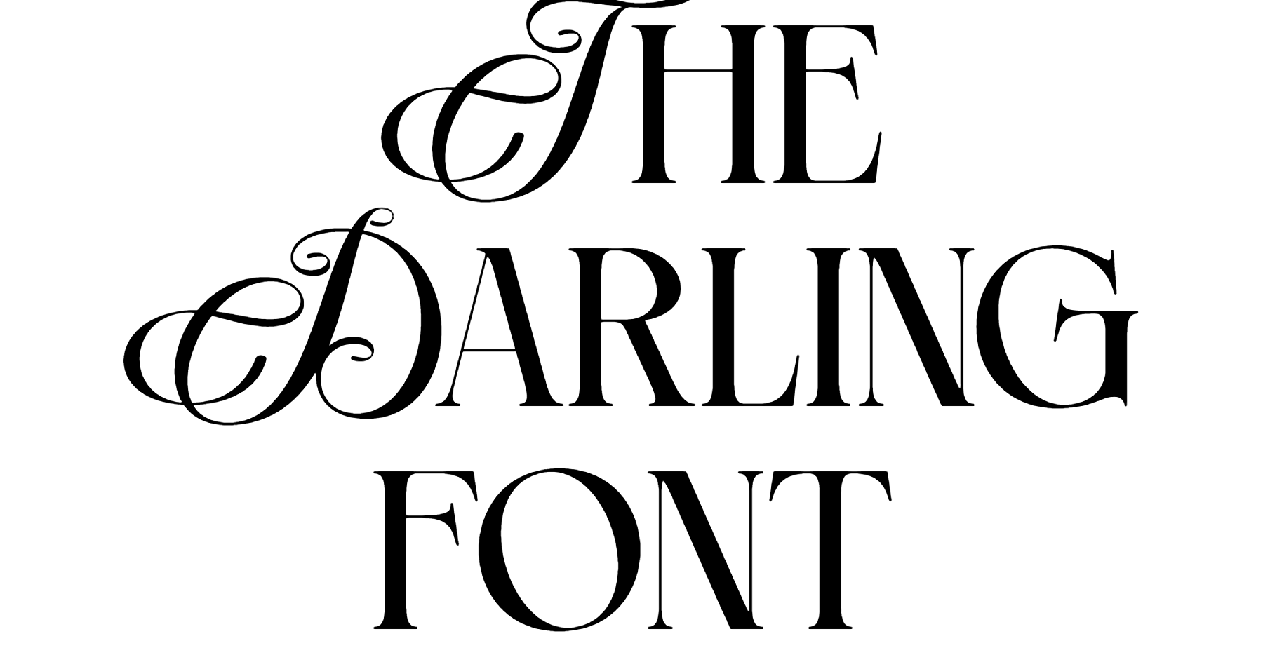 The Darling font download
