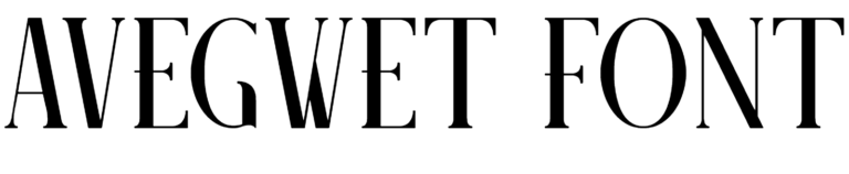 Avegwet Font Download