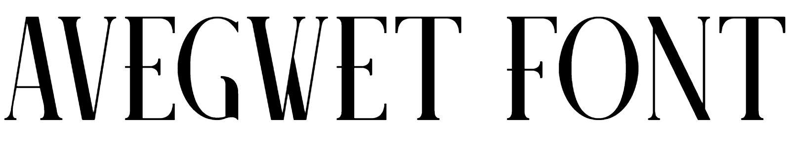 Avegwet Font Download