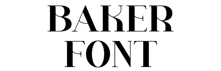 Baker Font Download