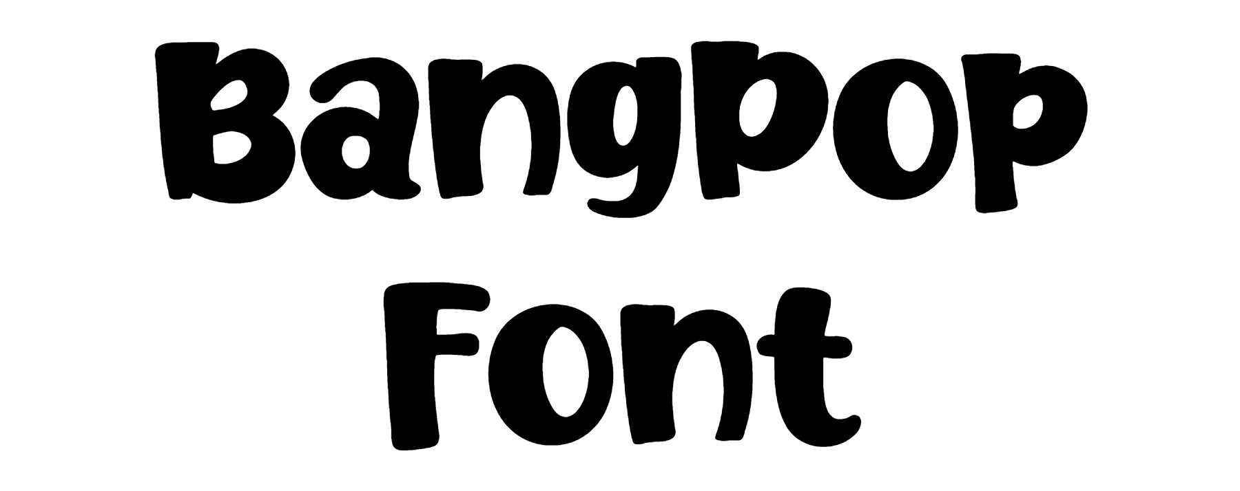 BangPop Font Download