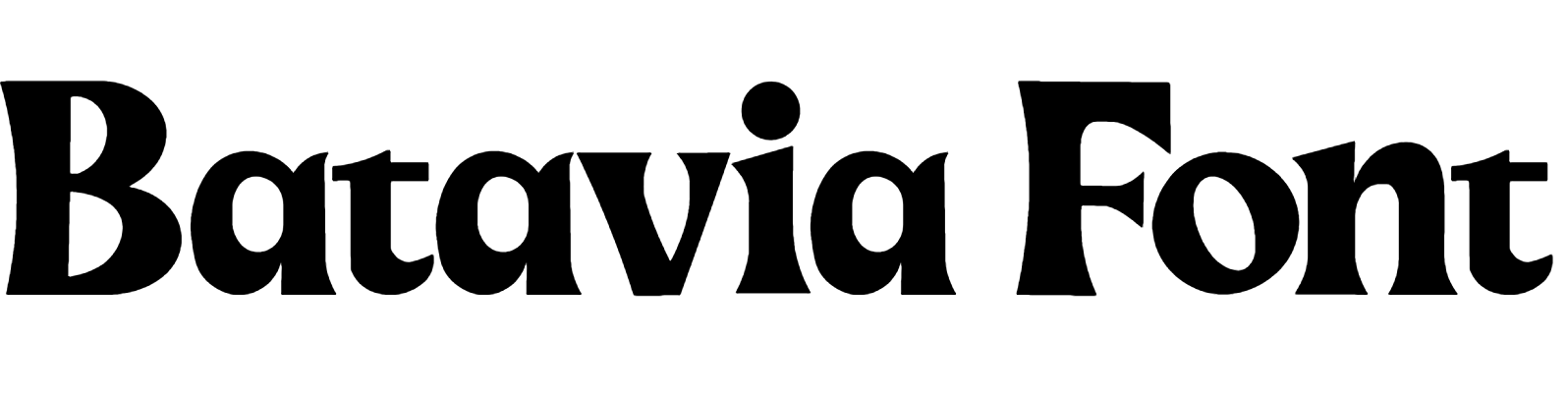 Batavia Font Download